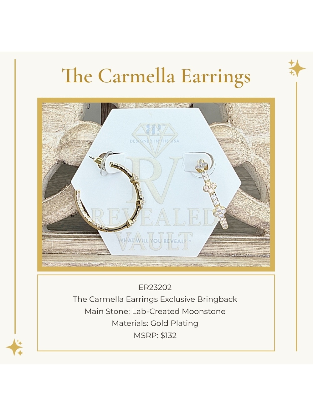 The Carmella Earrings - OG